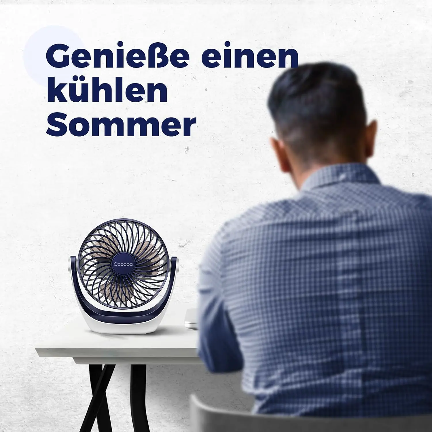 Gewerbe/Industrie Verdunstungskühler, Große Kühlventilatoren | 120 l Fassungsvermögen, Lenkrollen, 900 W Leistung, für den Heimbereich (200 m²) vue 13