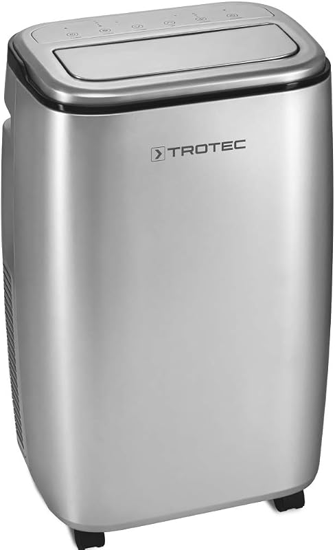 TROTEC PAC 3810 S Klimagerät Klimaanlage 3-in-1 Kühlung Ventilator | Entfeuchtung Monoblock-Klimagerät 3,8 kW 13.000 BTU/h 1,5 l/h Entfeuchtungsleistung für Raumgrößen bis 50 m²/125 m³ vue 1