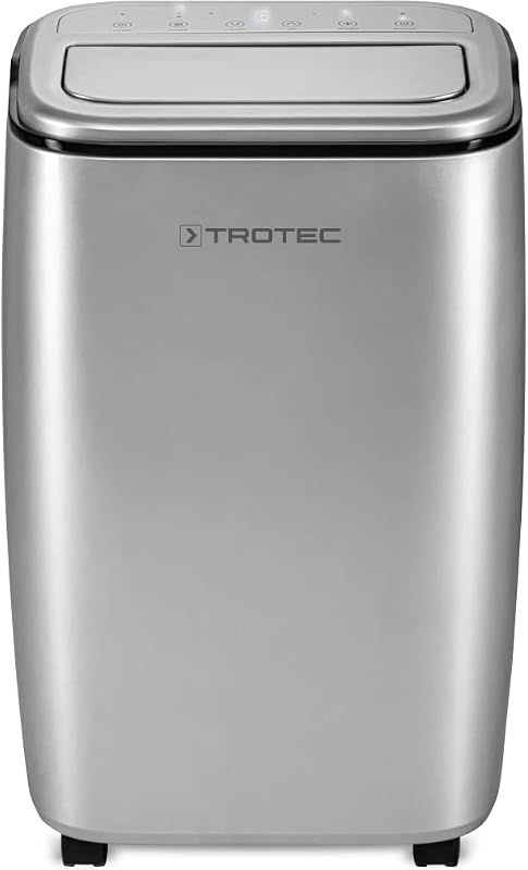 TROTEC PAC 3810 S Klimagerät Klimaanlage 3-in-1 Kühlung Ventilator | Entfeuchtung Monoblock-Klimagerät 3,8 kW 13.000 BTU/h 1,5 l/h Entfeuchtungsleistung für Raumgrößen bis 50 m²/125 m³ vue 3
