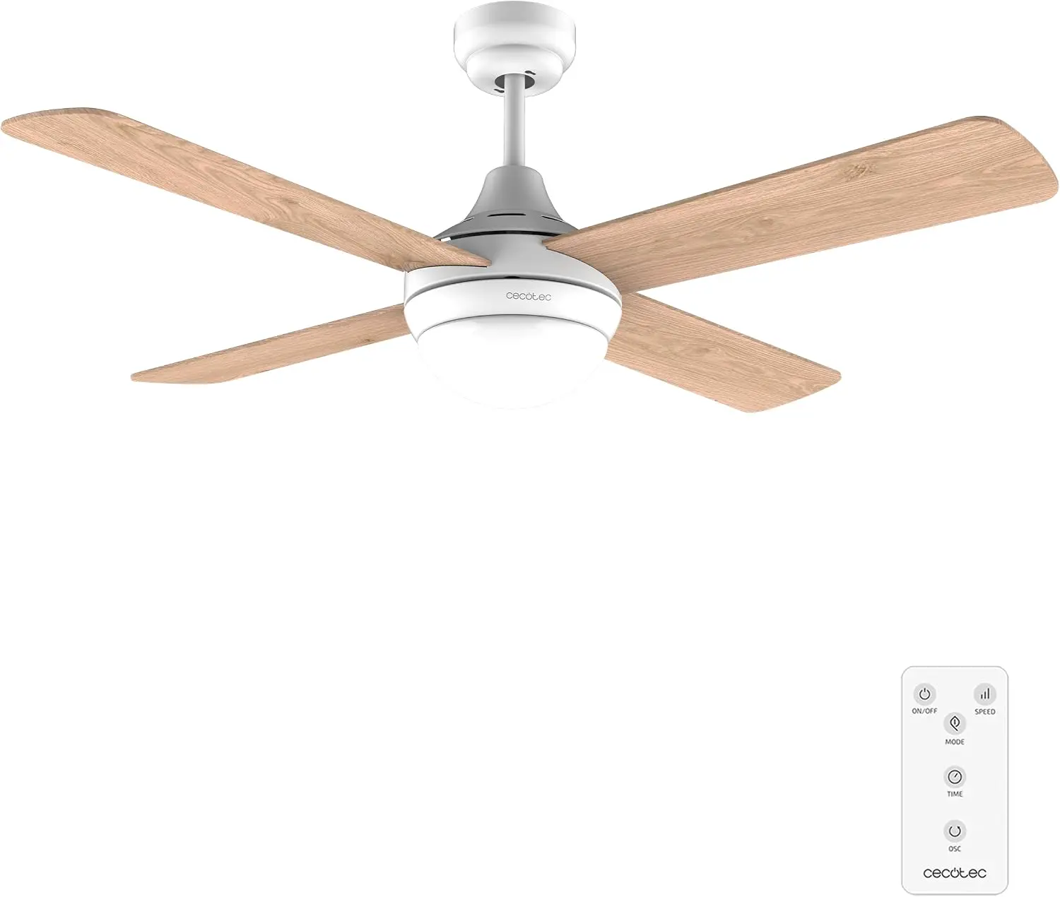 TriPole USB-Schreibtischventilator, 3 Geschwindigkeiten, verstellbar, starker Wind, Tischventilator, 360° Kopf drehbar, 1,5 m Kabel, persönlicher Desktop-Ventilator, 11,4 cm, tragbarer Mini-Ventilator