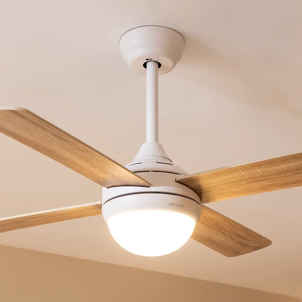 Cecotec Deckenventilator EnergySilence Aero 4250 DC Fresh. 40 W, DC-Motor, Durchmesser 42 Zoll mit 4 umkehrbaren Flügeln, LED-Licht, Fernbedienung, Timer, 6 Geschwindigkeiten vue 7