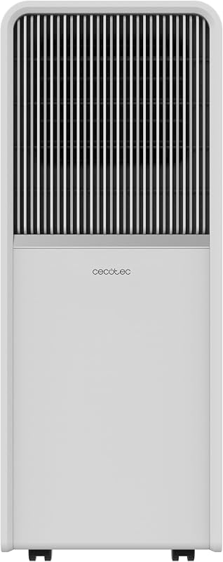 Cecotec - Mobile Klimageräte ForceClima 7550 Style Connected, 7000 BTU, Abdeckungsbereich 20 m2, Fernbedienung, Berührung, LED -Bildschirm, 4 Modi, 2 Geschwindigkeiten, Luftentfeuchter, Timer vue 2