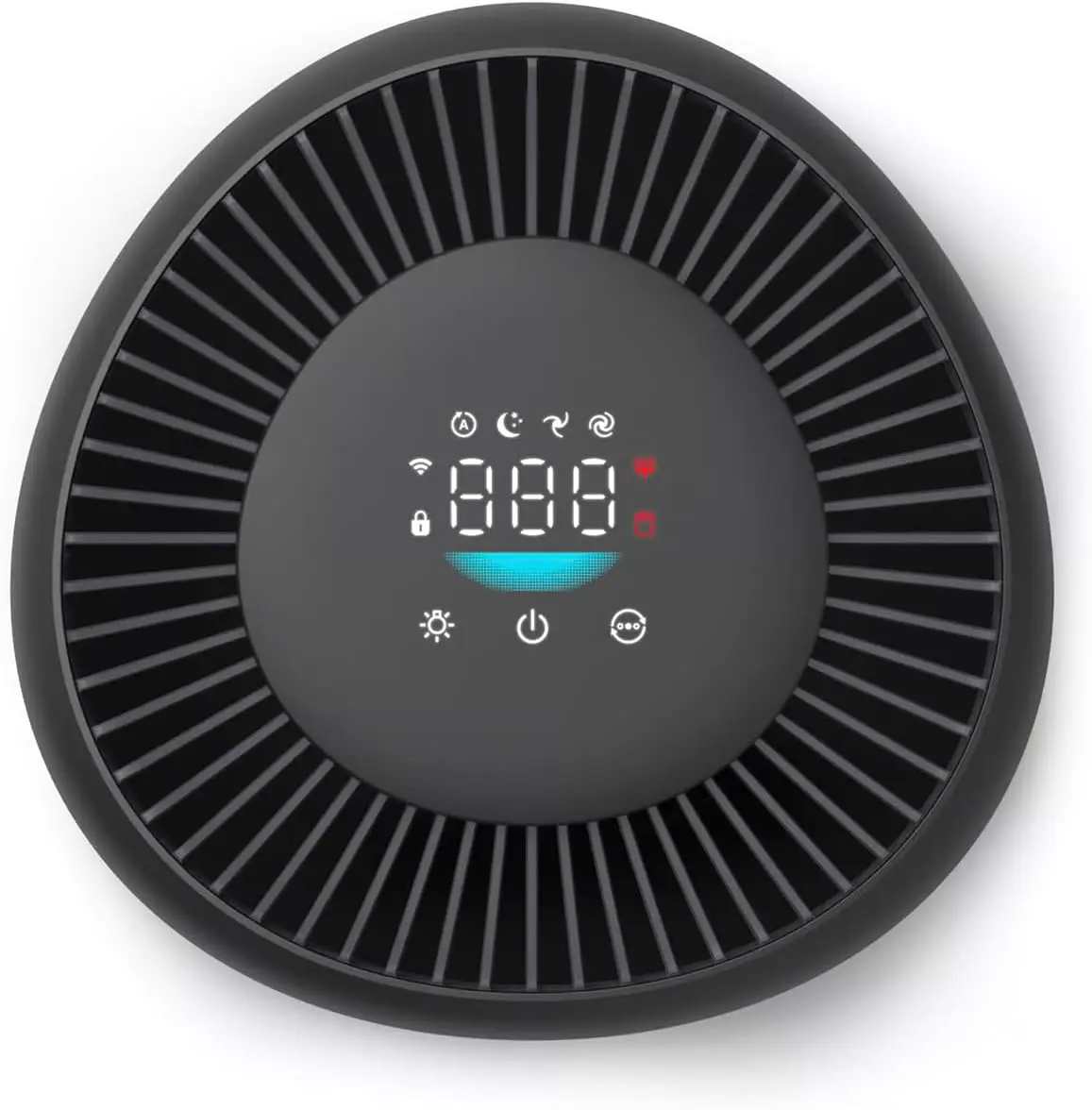 Philips Luftreiniger 900 Serie mit App, Schwarz, für Räume bis 65 m² | CADR 250m³/h, AIR+-App, HEPA NanoProtect-Filter, entfernt bis zu 99,97% Schadstoffe, ultraleise & für Allergiker (AC0951/13) vue 4