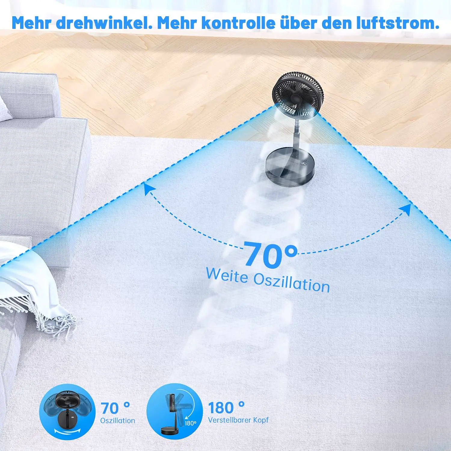 Schalldichte Büro-Pod-Kabine mit Tür aus gehärtetem Glas, LED-Leuchten und Ventilator für private Meetings und Studium vue 5