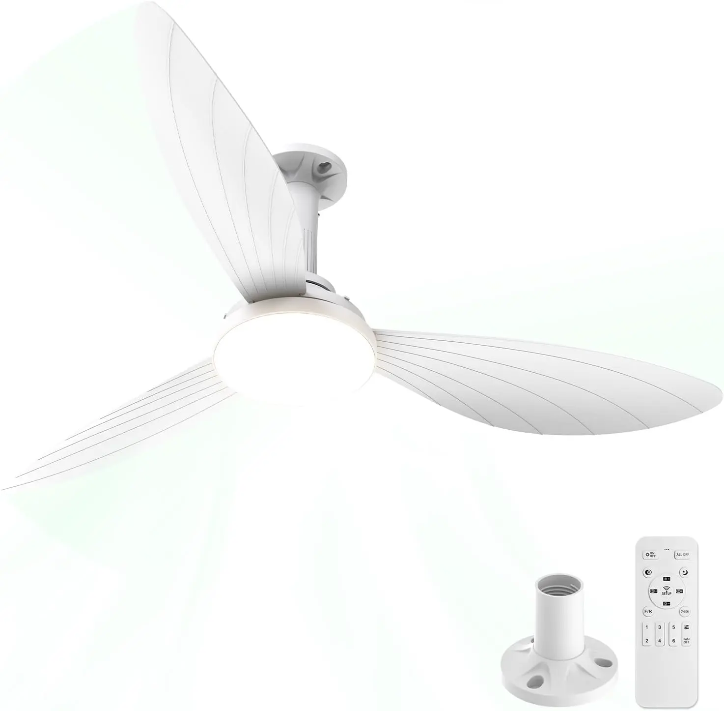 DREO Leiser Standventilator für Schlafzimmer [Verbessert], 27m Luftstrom, Leise, 90° Oszillierend, DC-Motor, 8 Geschwindigkeiten, 3 Modi, 96–106cm Höhenverstellbar, 8H Timer, 105° Manuell Neigbar