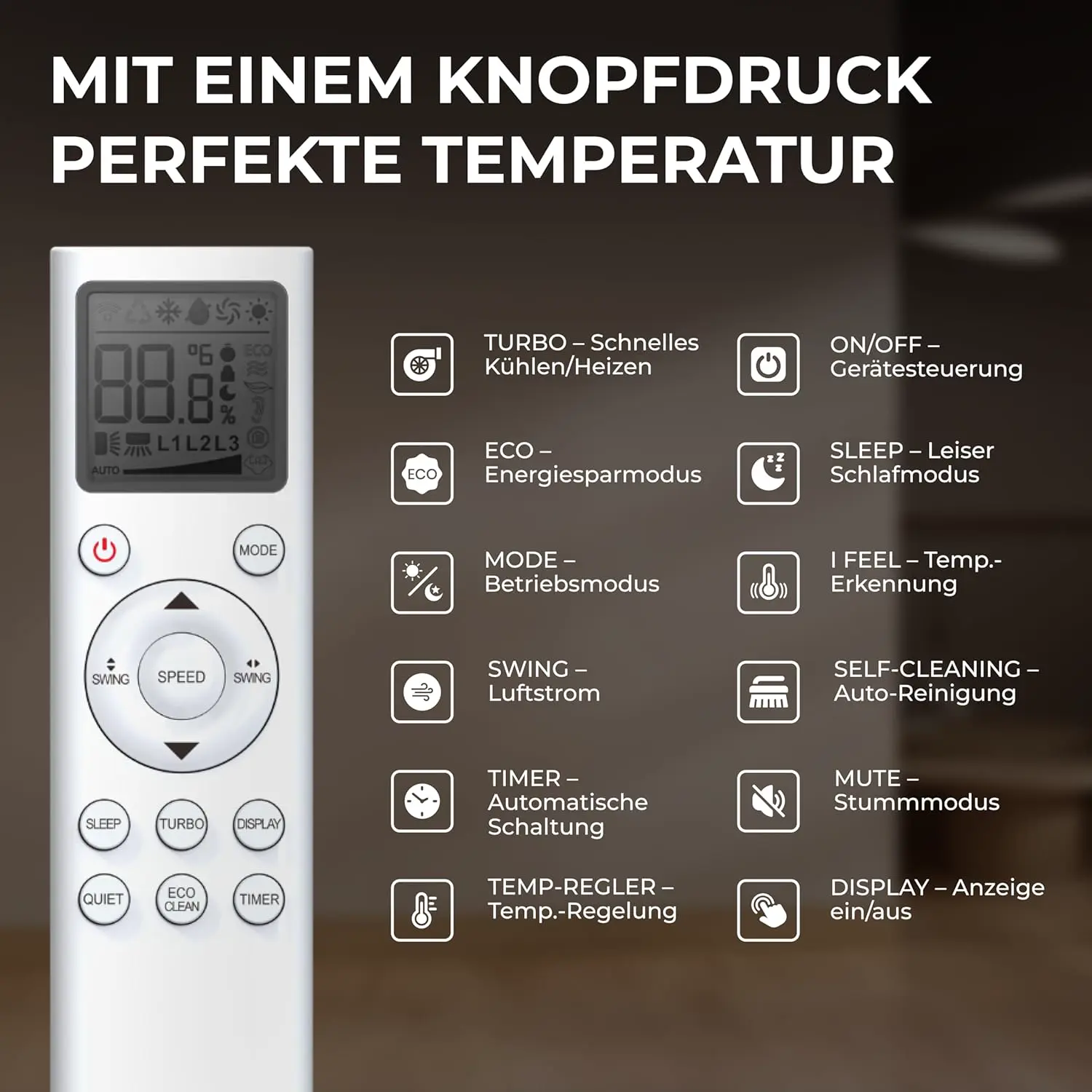 Kältebringer® Split Klimaanlage 12000 BTU 3,7 kW R290 Kältemittel | Ohne F-Gas - A+++ Klimagerät bis 60 m² - Heizfunktion, WiFi und App, sehr leise, mit 5 m Kupferleitung und Montagematerial vue 6