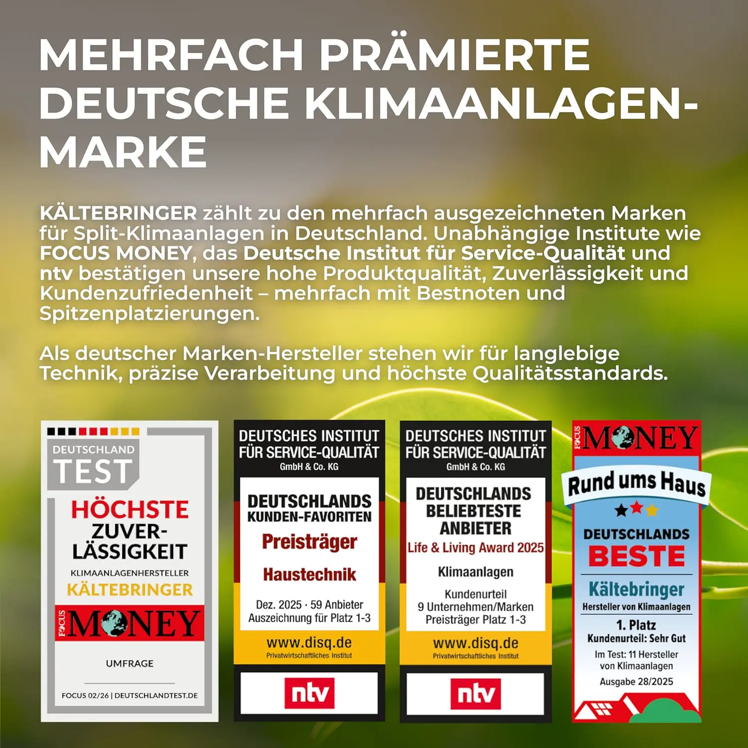 Kältebringer® Split Klimaanlage 9000 BTU 2,8 kW R290 Kältemittel | Ohne F-Gas - A+++ Klimagerät bis 45 m² - Heizfunktion, WiFi und App, sehr leise, mit 5 m Kupferleitung und Bodenkonsole vue 3