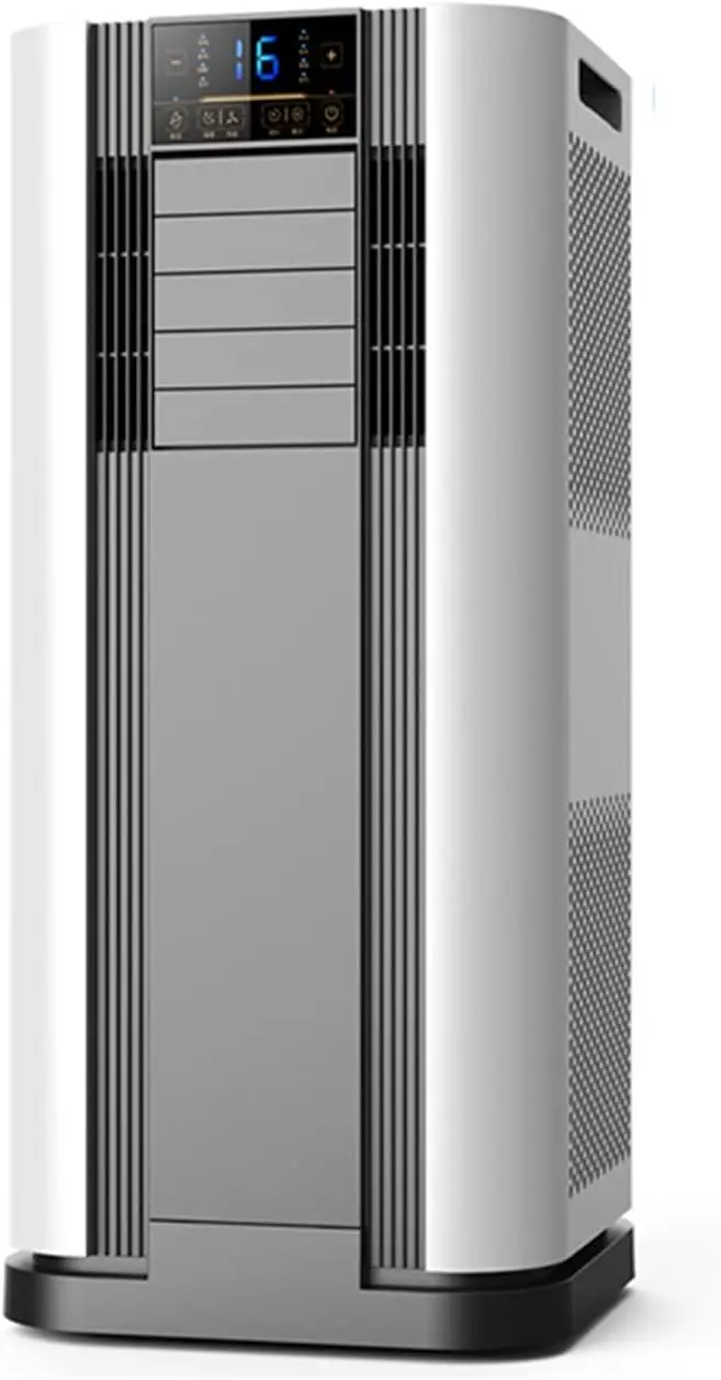 Tragbare Klimaanlage, tragbarer Luftkühler, Warm- und Kaltgerät, kostenlose Installation, Fernbedienung für Zuhause und Büro vue 2