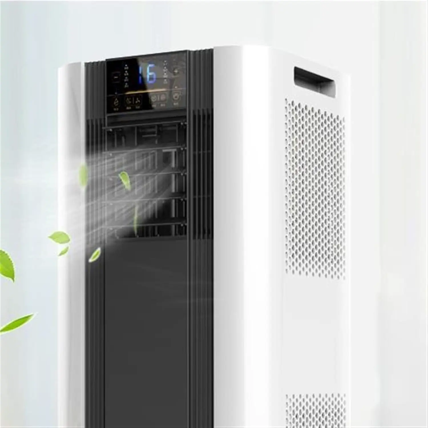 Tragbare Klimaanlage, tragbarer Luftkühler, Warm- und Kaltgerät, kostenlose Installation, Fernbedienung für Zuhause und Büro vue 4