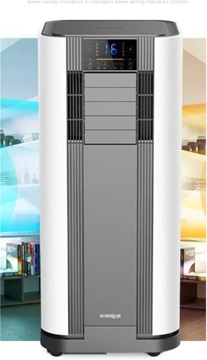 Tragbare Klimaanlage, tragbarer Luftkühler, Warm- und Kaltgerät, kostenlose Installation, Fernbedienung für Zuhause und Büro vue 6