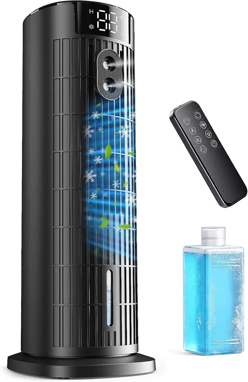 Tragbare Klimaanlage, Ventilator, Haushaltskühlschrank, kleine Klimaanlage mit Wasserkühlung, elektrisch