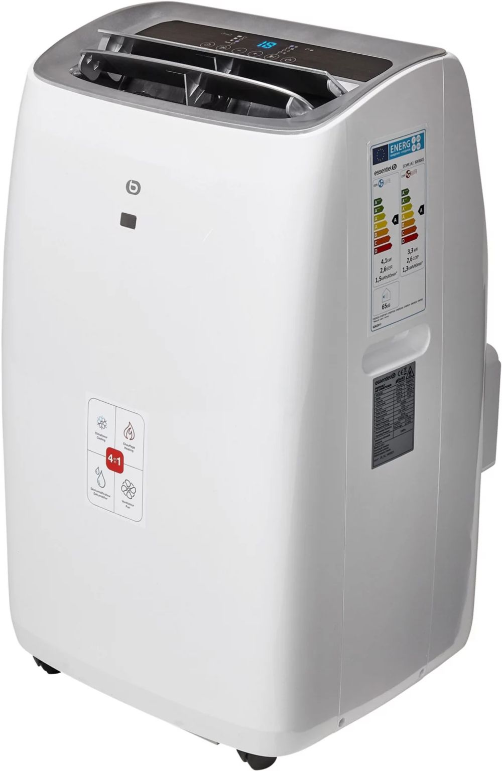 Mobile Klimaanlage ESSENTIELB 30 m² reversibel vue 2