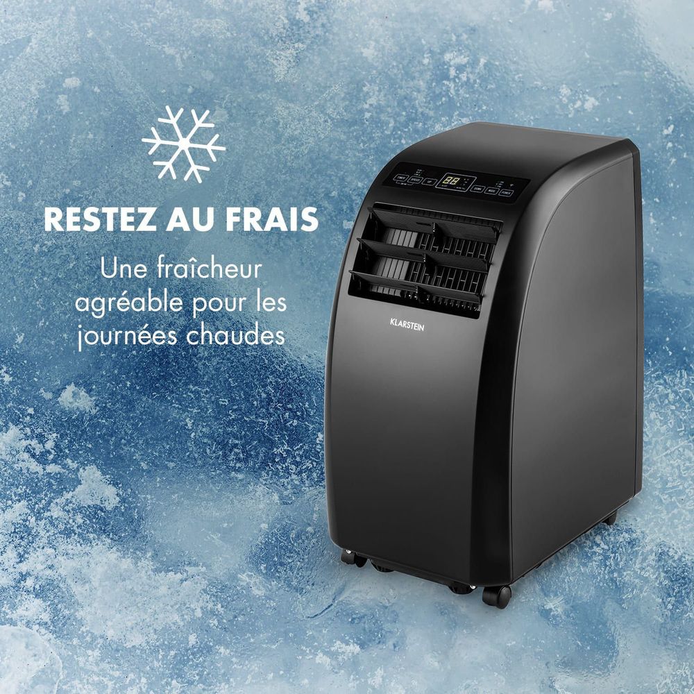 Mobile Klimaanlage Klarstein 25 m² Nachtmodus vue 4